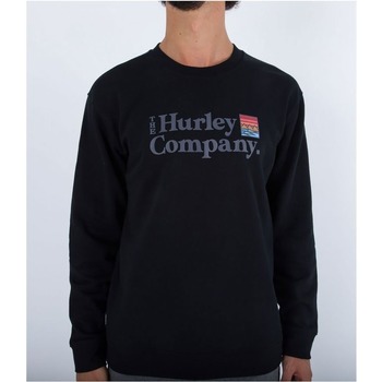 Kleidung Herren Sweatshirts Hurley Sweatshirt  Ponzo Canyon Schwarz