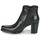 Schuhe Damen Low Boots Freelance PADDY 7 ZIP BOOT Schwarz