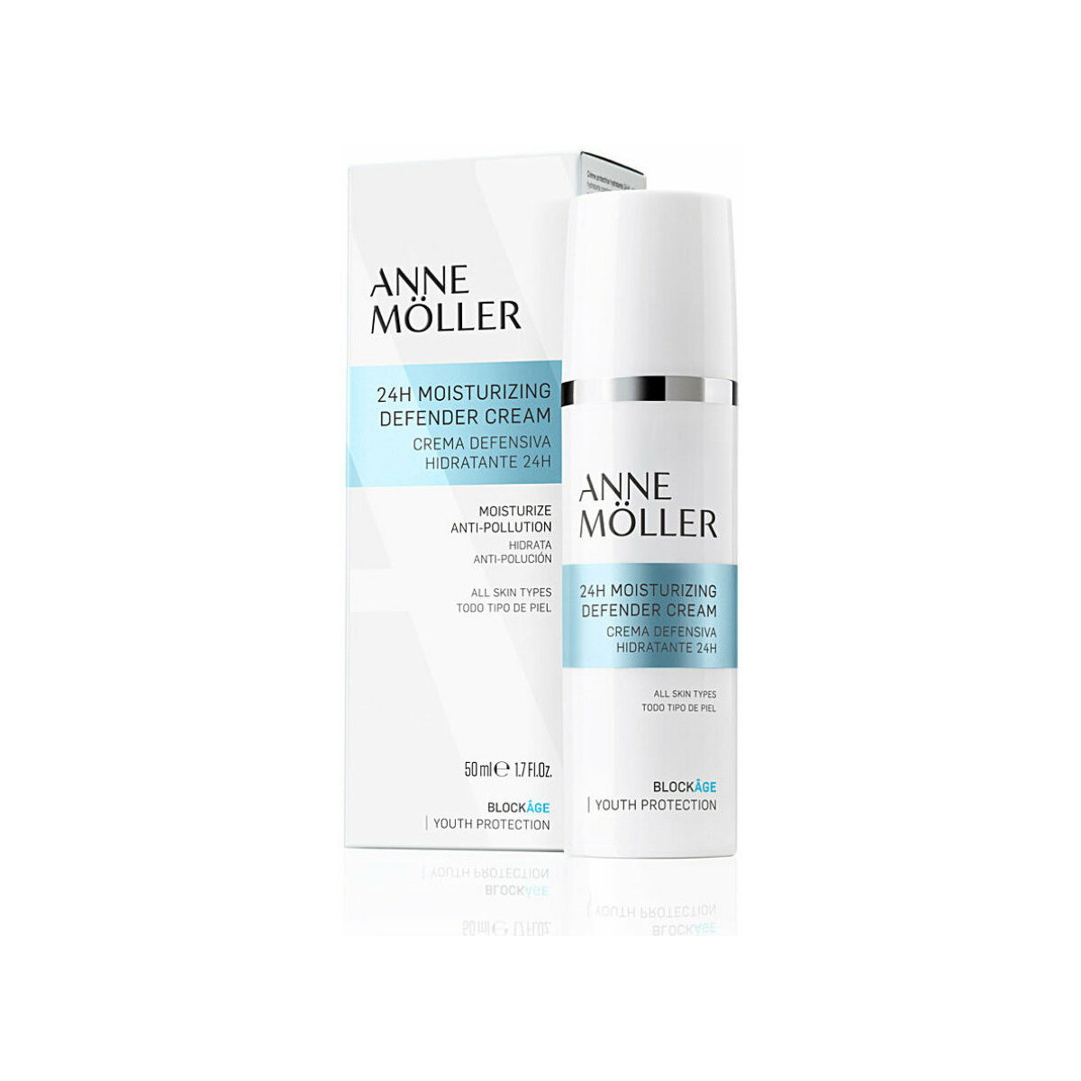 Beauty Damen Anti-Aging & Anti-Falten Produkte Anne Mller Anne Moller Blockage 24h Moisturizing Defense Cream 50ml 