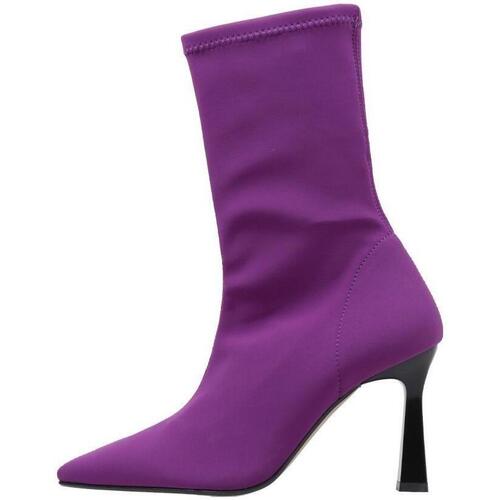 Schuhe Damen Low Boots Krack VIETNAM Violett