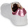 Schuhe Damen Sneaker Low Only ONLSHILO-44 PU CLASSIC SNEAKER Weiss / Rosa