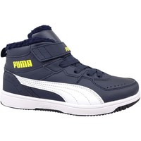 Schuhe Kinder Boots Puma Rebound Joy Fur PS Marine