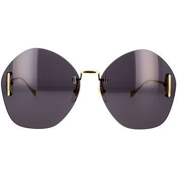 Uhren & Schmuck Damen Sonnenbrillen Gucci -Sonnenbrille GG1203S 002 Gold