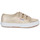Schuhe Damen Sneaker Low Superga 2750 LAME STRAP Gold