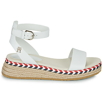 Tommy Hilfiger LOW WEDGE SANDAL Weiss