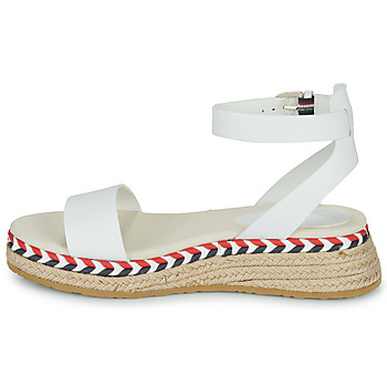 Tommy Hilfiger LOW WEDGE SANDAL Weiss
