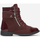Schuhe Damen Low Boots La Modeuse 13824_P33440 Rot