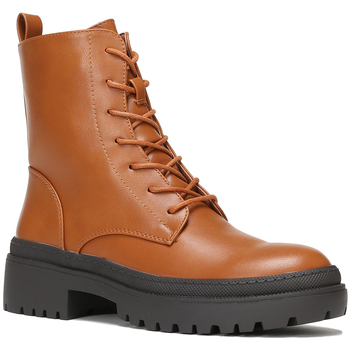 Schuhe Damen Low Boots La Modeuse 14016_P34556 Braun