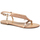 Schuhe Damen Sandalen / Sandaletten La Modeuse 15027_P40703 Gold