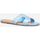 Schuhe Damen Zehensandalen La Modeuse 15865_P45678 Blau