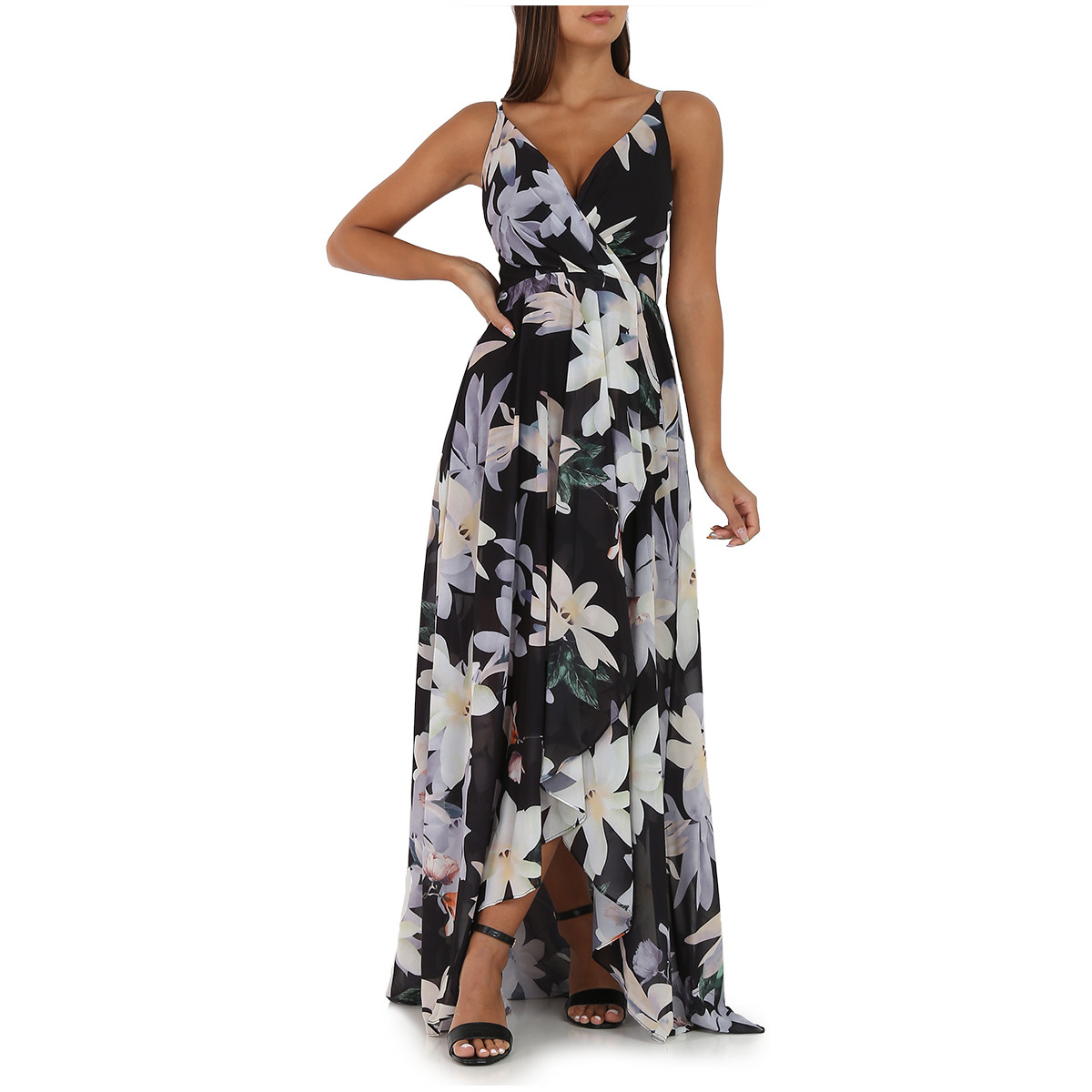 Kleidung Damen Kleider La Modeuse 20358_P56515 Schwarz