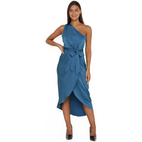 Kleidung Damen Kleider La Modeuse 20535_P56848 Blau