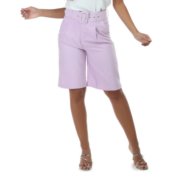 Kleidung Damen Shorts / Bermudas La Modeuse 21106_P57917 Violett