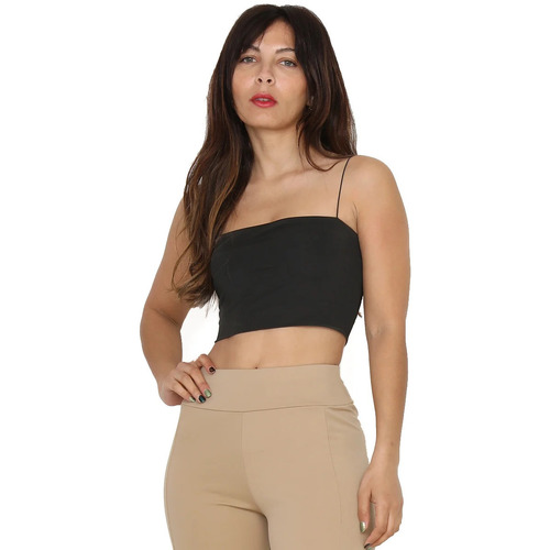 Kleidung Damen Tops / Blusen La Modeuse 27606_P64256 Schwarz