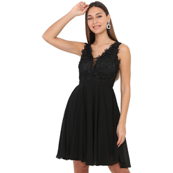 Kleidung Damen Kleider La Modeuse 29305_P68234 Schwarz