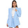 Kleidung Damen Jacken / Blazers La Modeuse 36376_P80140 Blau