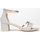 Schuhe Damen Sandalen / Sandaletten La Modeuse 58137_P133050 Silbern