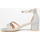 Schuhe Damen Sandalen / Sandaletten La Modeuse 58137_P133050 Silbern