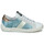 Schuhe Damen Sneaker Low Meline NKC166 Blau / Silbern