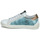 Schuhe Damen Sneaker Low Meline NKC166 Blau / Silbern