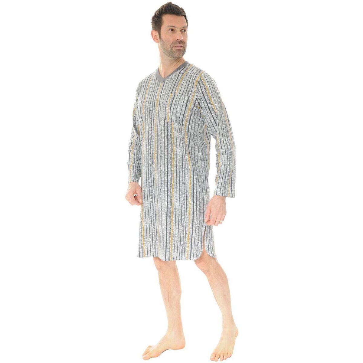 Kleidung Herren Pyjamas/ Nachthemden Christian Cane SILVIO Grau