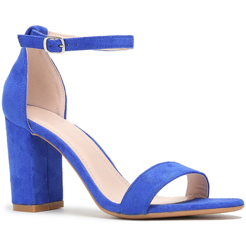 Schuhe Damen Sandalen / Sandaletten La Modeuse 63079_P143128 Blau