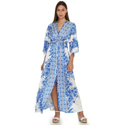 Kleidung Damen Kleider La Modeuse 63180_P143623 Blau