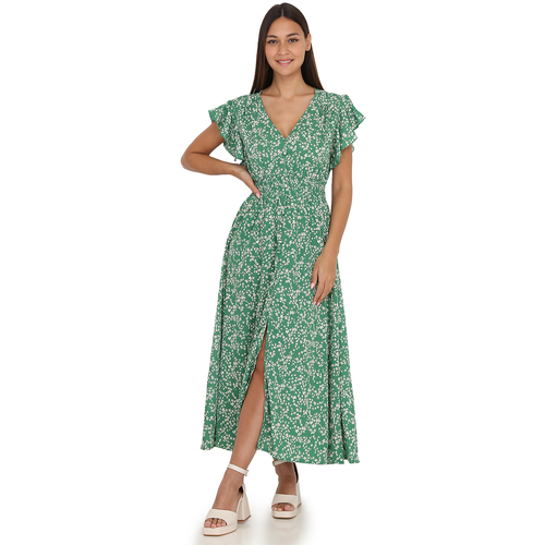 Kleidung Damen Kleider La Modeuse 63389_P144203 Grün