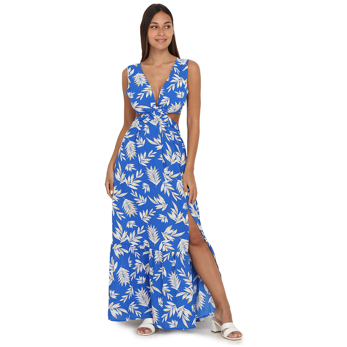 Kleidung Damen Kleider La Modeuse 63419_P144265 Blau