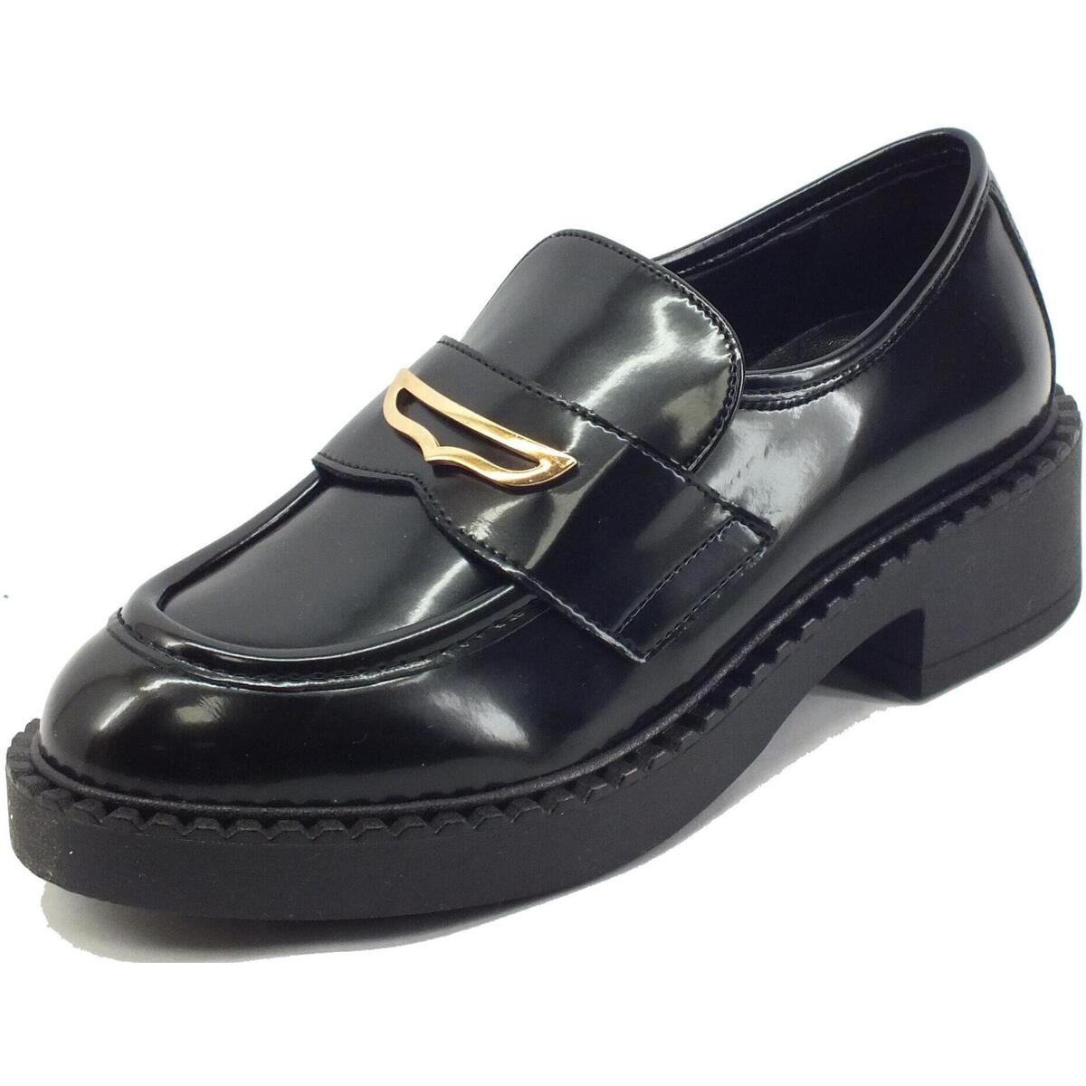 Schuhe Damen Slipper Nacree 2019019 Pool Schwarz