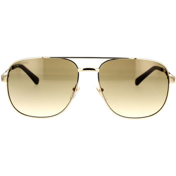 Uhren & Schmuck Herren Sonnenbrillen Gucci -Sonnenbrille GG1223S 001 Gold