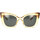 Uhren & Schmuck Damen Sonnenbrillen Yves Saint Laurent Sonnenbrille Saint Laurent SL 552 006 Gelb
