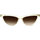 Uhren & Schmuck Damen Sonnenbrillen Yves Saint Laurent Sonnenbrille Saint Laurent SL 550 Slim 005 Gelb