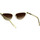Uhren & Schmuck Damen Sonnenbrillen Yves Saint Laurent Sonnenbrille Saint Laurent SL 550 Slim 005 Gelb