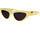 Uhren & Schmuck Damen Sonnenbrillen Bottega Veneta BV1176S 004 Sonnenbrille Gelb