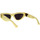Uhren & Schmuck Damen Sonnenbrillen Bottega Veneta BV1176S 004 Sonnenbrille Gelb