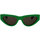Uhren & Schmuck Damen Sonnenbrillen Bottega Veneta BV1176S 003 Sonnenbrille Grün