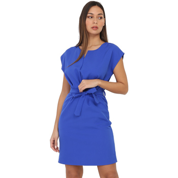 Kleidung Damen Kleider La Modeuse 21044_P57654 Blau