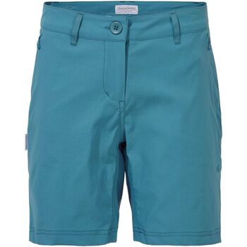 Kleidung Damen Shorts / Bermudas Craghoppers  Blau