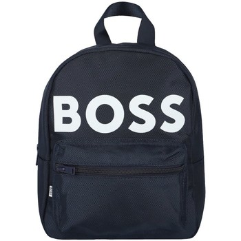 Taschen Jungen Rucksäcke BOSS Logo Dunkelblau