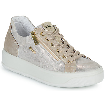 Schuhe Damen Sneaker Low IgI&CO DONNA AVA Beige / Gold
