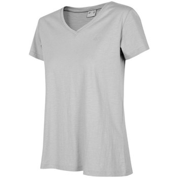 Kleidung Damen T-Shirts 4F TSD352 Grau