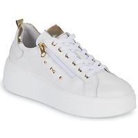 Schuhe Damen Sneaker Low NeroGiardini E306541D-707 Weiss / Gold