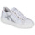 Schuhe Damen Sneaker Low NeroGiardini E306504D-707 Weiss / Silbern / Rosa