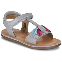 Schuhe Mädchen Sandalen / Sandaletten Mod'8 CLOLEAF Silbern