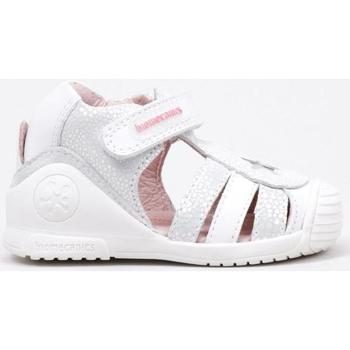 Schuhe Mädchen Sandalen / Sandaletten Biomecanics 222111B Weiss