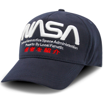 Accessoires Herren Schirmmütze Local Fanatic Baseball Cap Heren NASA Navy Blau