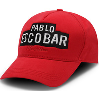 Accessoires Herren Schirmmütze Local Fanatic Baseball Cap Heren Pablo Escobar Rot