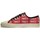 Schuhe Herren Sneaker Low DC Shoes Manual RT S Andy Warhol Limited Rot