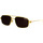 Uhren & Schmuck Sonnenbrillen Bottega Veneta BV1128S 002 Sonnenbrille Gold